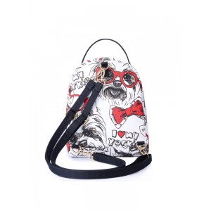 KnK Sweety Mini Backpack- Graphic Red
